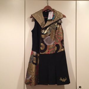 New - Desigual size 42 Dress - tags still on